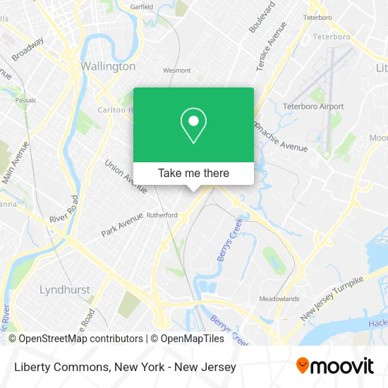 Liberty Commons map