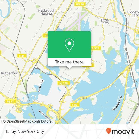 Mapa de Talley