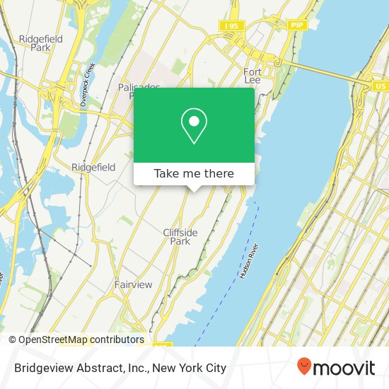Mapa de Bridgeview Abstract, Inc.