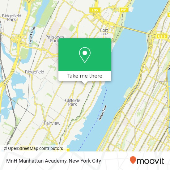 MnH Manhattan Academy map