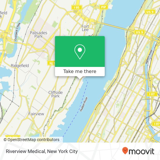 Riverview Medical map