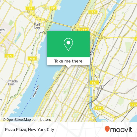 Mapa de Pizza Plaza