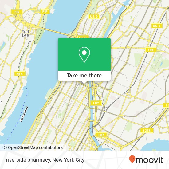 Mapa de riverside pharmacy