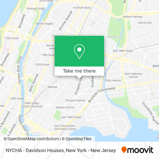 NYCHA - Davidson Houses map
