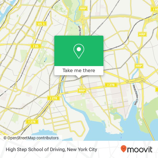 High Step School of Driving map