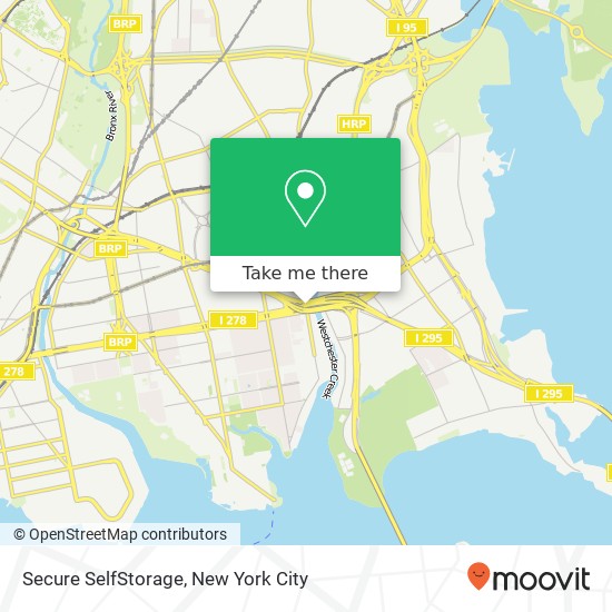 Secure SelfStorage map