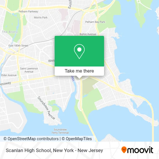 Scanlan High School map