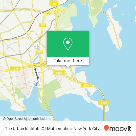 Mapa de The Urban Institute Of Mathematics