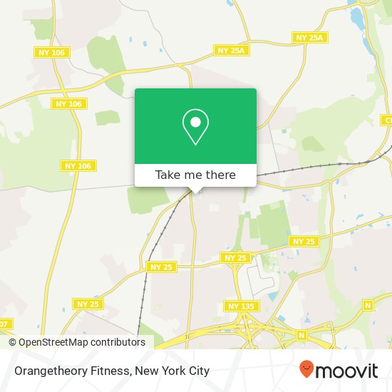 Orangetheory Fitness map