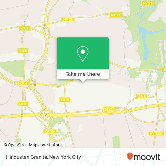 Mapa de Hindustan Granite