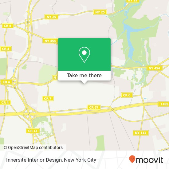 Innersite Interior Design map