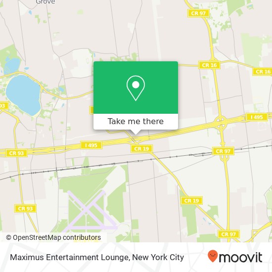 Maximus Entertainment Lounge map