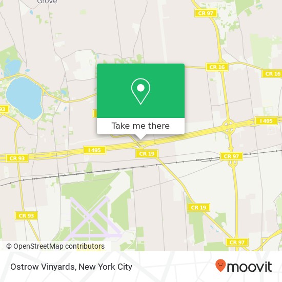 Ostrow Vinyards map