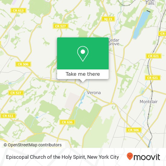 Mapa de Episcopal Church of the Holy Spirit