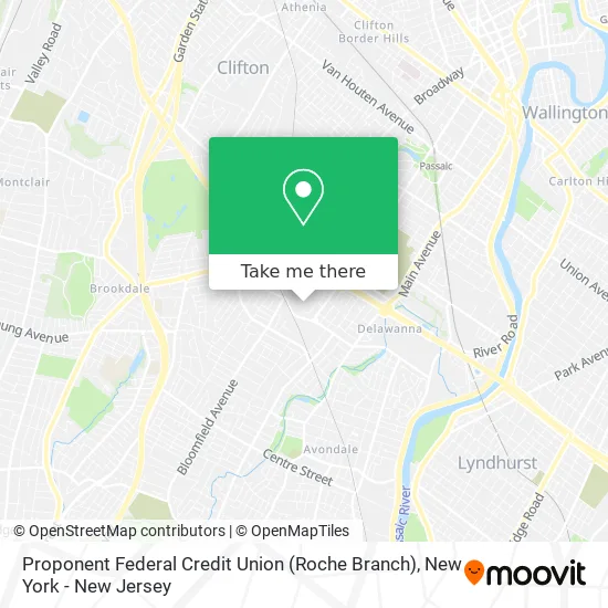 Mapa de Proponent Federal Credit Union (Roche Branch)
