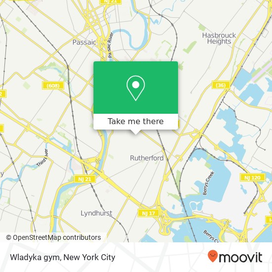 Mapa de Wladyka gym