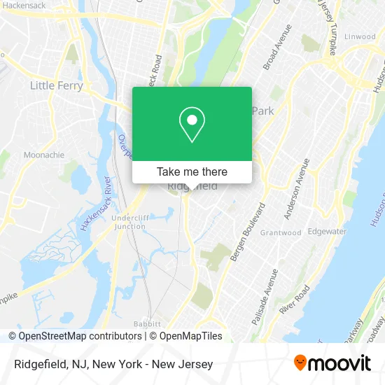 Ridgefield, NJ map