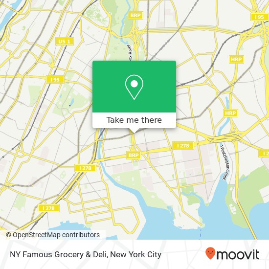 NY Famous Grocery & Deli map