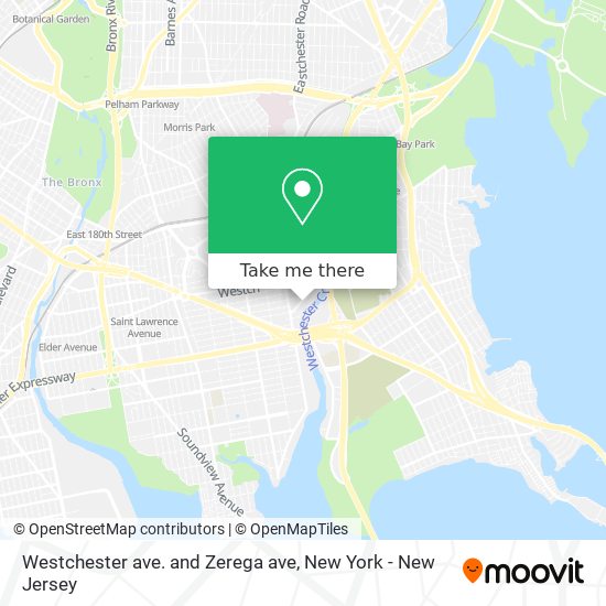 Mapa de Westchester ave. and Zerega ave