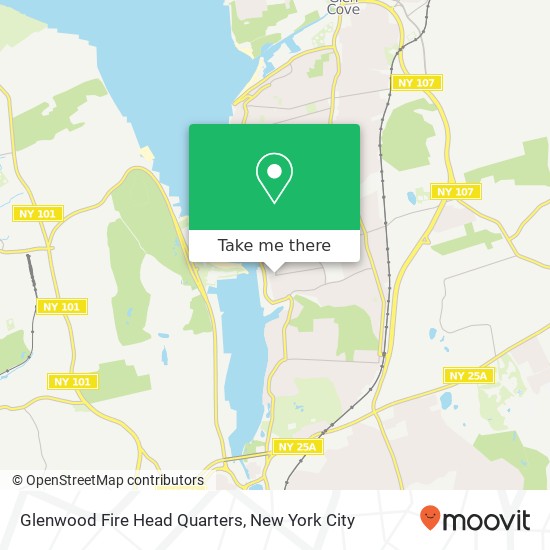 Glenwood Fire Head Quarters map
