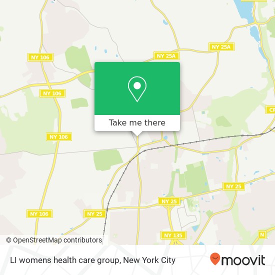 Mapa de LI womens health care group