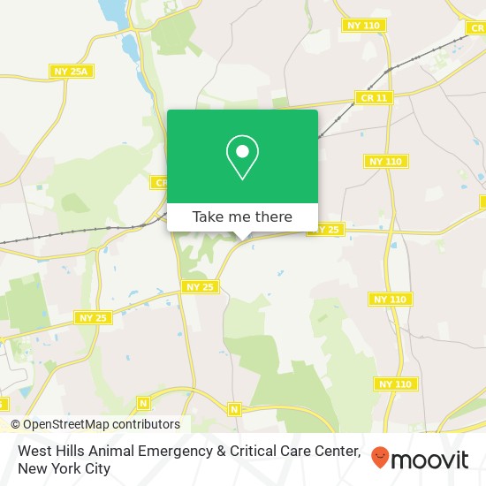West Hills Animal Emergency & Critical Care Center map