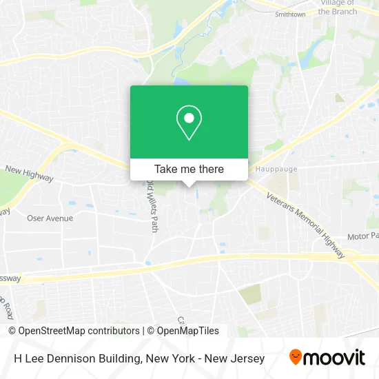 H Lee Dennison Building map