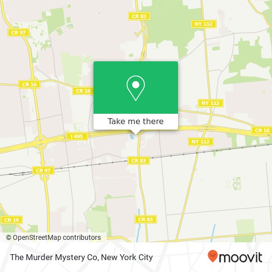 The Murder Mystery Co map