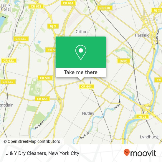 Mapa de J & Y Dry Cleaners