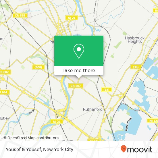 Yousef & Yousef map