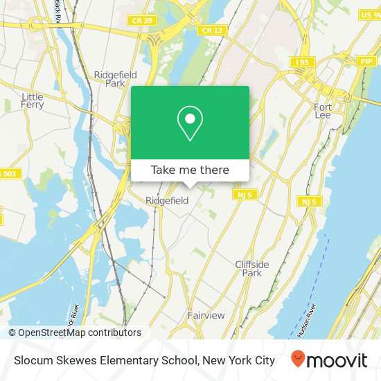 Mapa de Slocum Skewes Elementary School