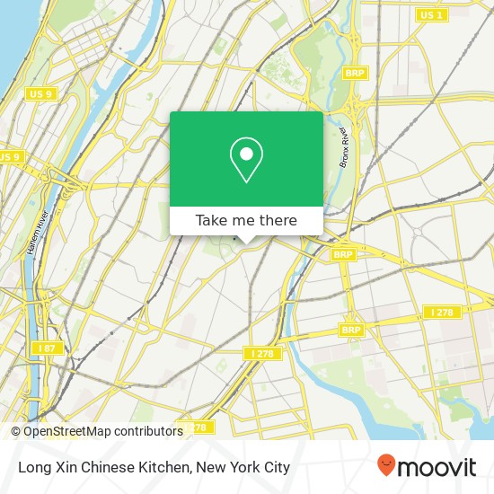 Mapa de Long Xin Chinese Kitchen