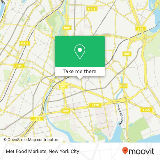 Mapa de Met Food Markets