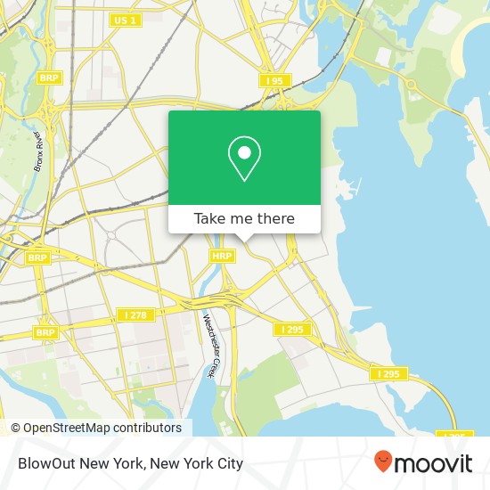 Mapa de BlowOut New York