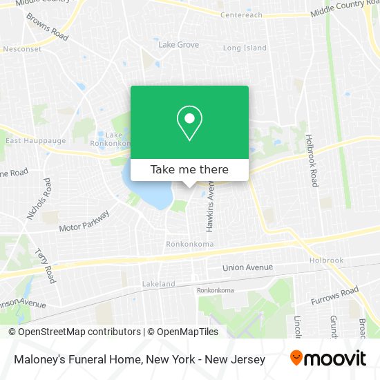 Mapa de Maloney's Funeral Home