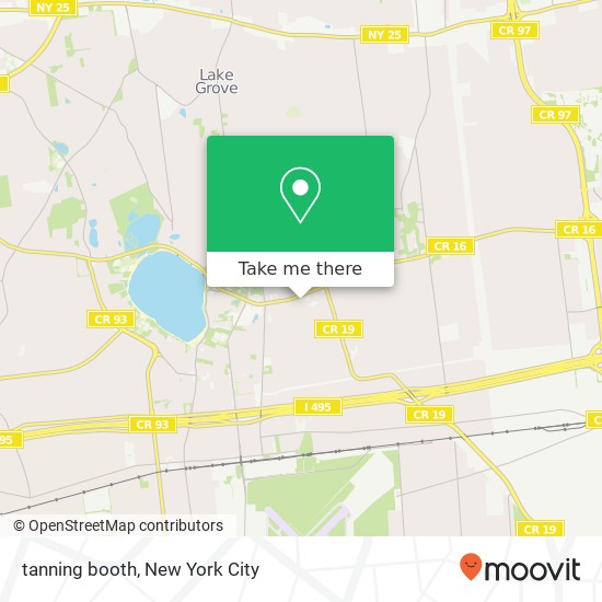 tanning booth map