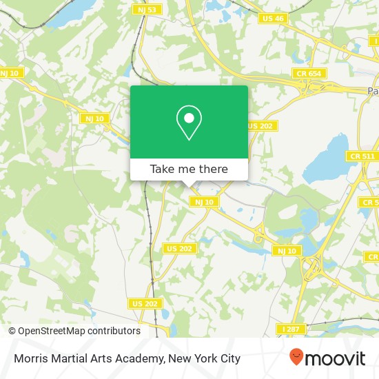 Morris Martial Arts Academy map