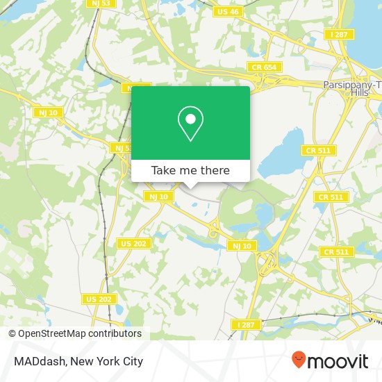 Mapa de MADdash