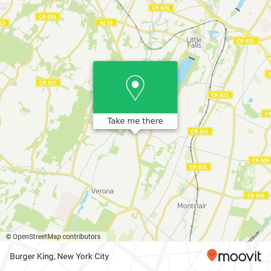 Burger King map