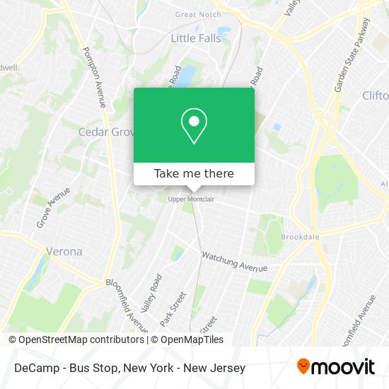 Mapa de DeCamp - Bus Stop