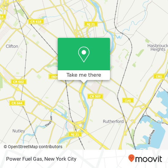 Mapa de Power Fuel Gas