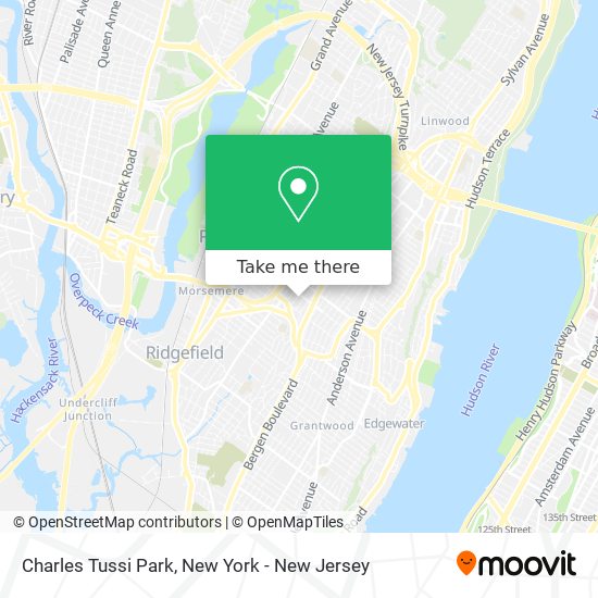 Charles Tussi Park map