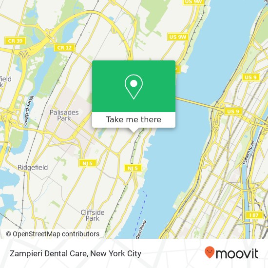 Zampieri Dental Care map