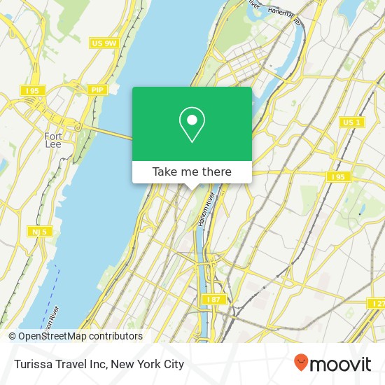 Turissa Travel Inc map