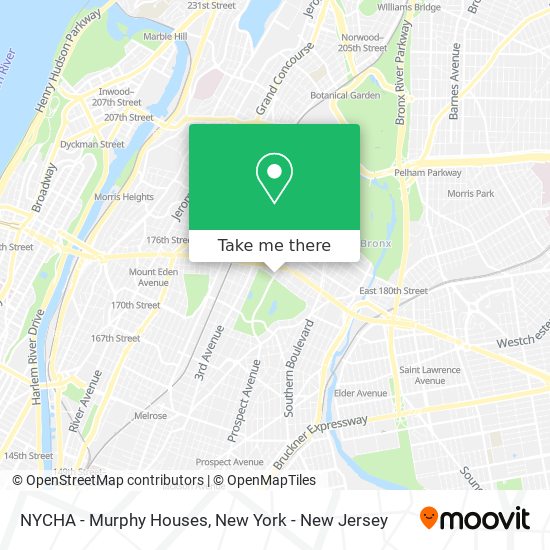 NYCHA - Murphy Houses map
