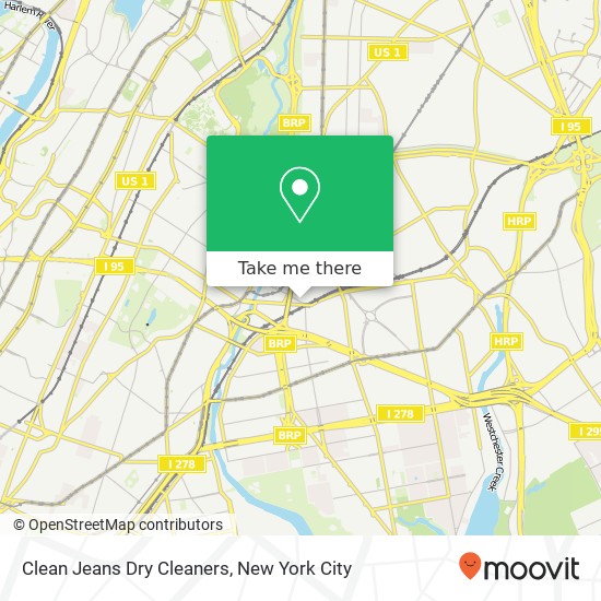 Clean Jeans Dry Cleaners map