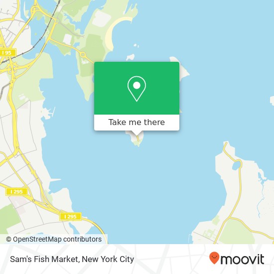 Mapa de Sam's Fish Market