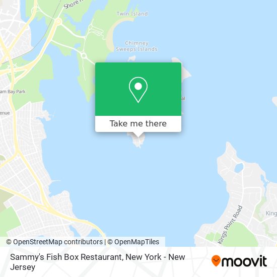 Mapa de Sammy's Fish Box Restaurant