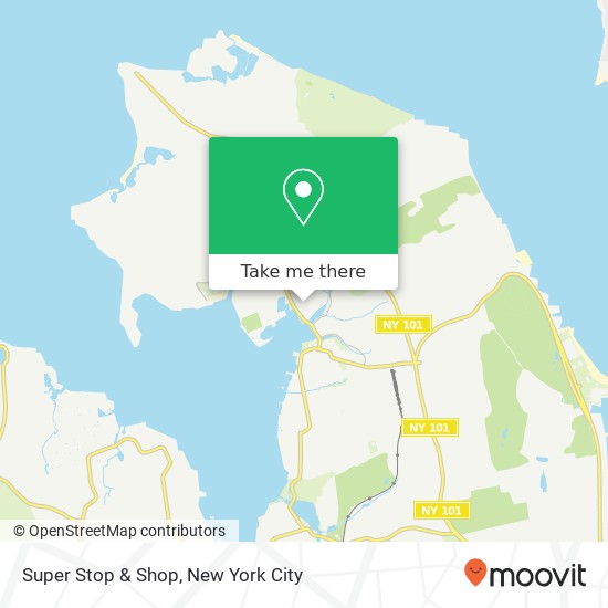 Mapa de Super Stop & Shop