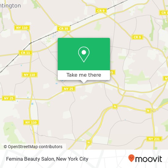 Femina Beauty Salon map